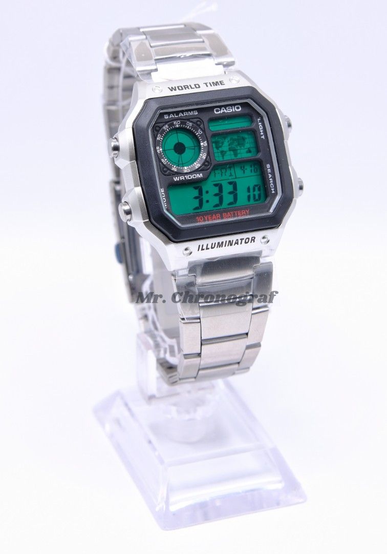 Casio AE-1200 COLOR MOD (Category: Men's Watches) located in Manila. Submitted by rafael_lesaguis (Listing ID 1361101807, Image 2). Description: CASIO AE-1200 COLOR MOD (Other case, strap and color combinations also available for pre-order. Please message my page Mr.Chronograf for more details) Downpayment of 1k to proceed with order. 2-3 days to complete. ORIGINAL MONEY BACK GUARANTEE IF PROVEN FAKE 1-YEAR WARRANTY BRANDNEW 10/10 Condition Color