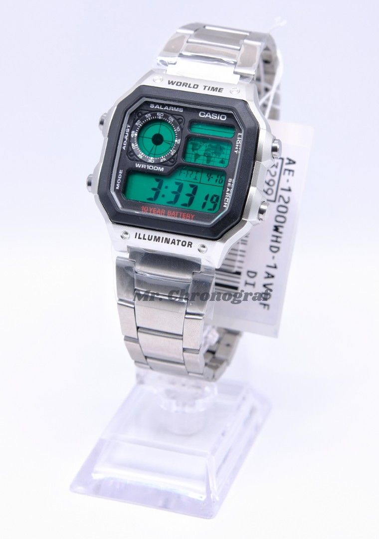 Casio AE-1200 COLOR MOD (Category: Men's Watches) located in Manila. Submitted by rafael_lesaguis (Listing ID 1361101807, Image 3). Description: CASIO AE-1200 COLOR MOD (Other case, strap and color combinations also available for pre-order. Please message my page Mr.Chronograf for more details) Downpayment of 1k to proceed with order. 2-3 days to complete. ORIGINAL MONEY BACK GUARANTEE IF PROVEN FAKE 1-YEAR WARRANTY BRANDNEW 10/10 Condition Color