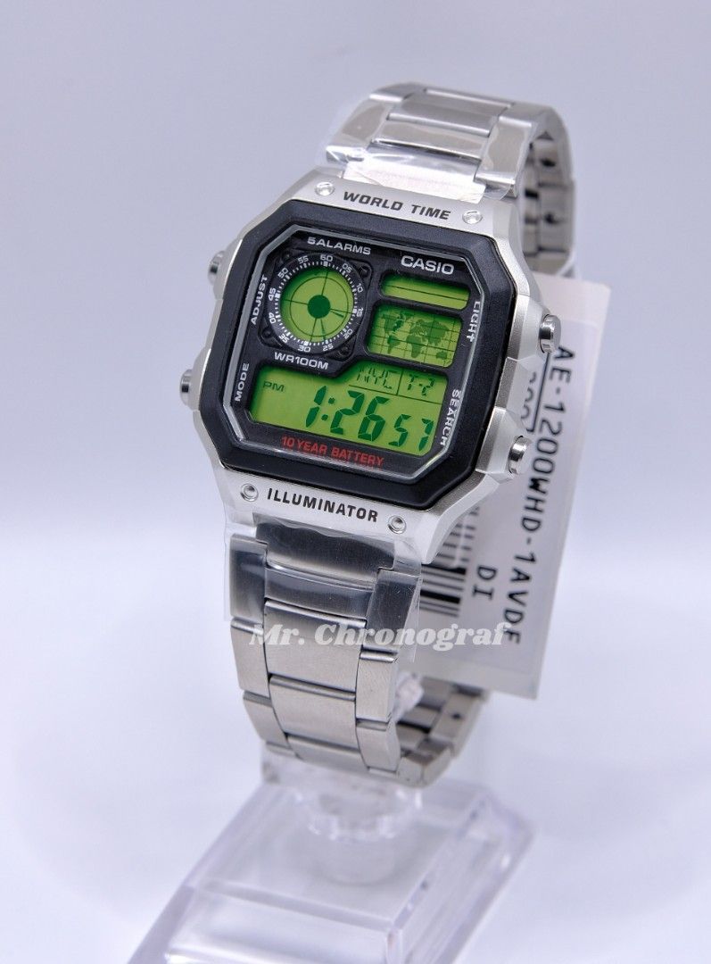 Casio AE-1200 COLOR MOD (Category: Men's Watches) located in Manila. Submitted by rafael_lesaguis (Listing ID 1361101981, Image 3). Description: CASIO AE-1200 COLOR MOD (Other case, strap and color combinations also available for pre-order. Please message my page Mr.Chronograf for more details) Downpayment of 1k to proceed with order. 2-3 days to complete. ORIGINAL MONEY BACK GUARANTEE IF PROVEN FAKE 1-YEAR WARRANTY BRANDNEW 10/10 Condition Color
