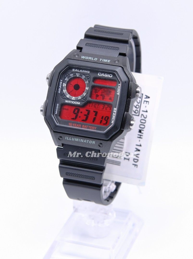 Casio AE-1200 COLOR MOD (Category: Men's Watches) located in Manila. Submitted by rafael_lesaguis (Listing ID 1361161086, Image 3). Description: CASIO AE-1200 COLOR MOD (Other case, strap and color combinations also available for pre-order. Please message my page Mr.Chronograf for more details) Downpayment of 1k to proceed with order. 2-3 days to complete. ORIGINAL MONEY BACK GUARANTEE IF PROVEN FAKE 1-YEAR WARRANTY BRANDNEW 10/10 Condition Color