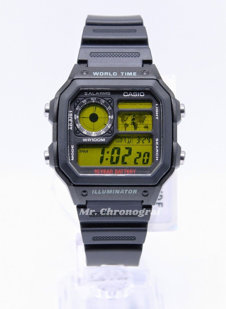 Casio AE-1200 COLOR MOD (Category: Men's Watches) located in Manila. Submitted by rafael_lesaguis (Listing ID 1361161327, Image 1). Description: CASIO AE-1200 COLOR MOD (Other case, strap and color combinations also available for pre-order. Please message my page Mr.Chronograf for more details) Downpayment of 1k to proceed with order. 2-3 days to complete. ORIGINAL MONEY BACK GUARANTEE IF PROVEN FAKE 1-YEAR WARRANTY BRANDNEW 10/10 Condition Color