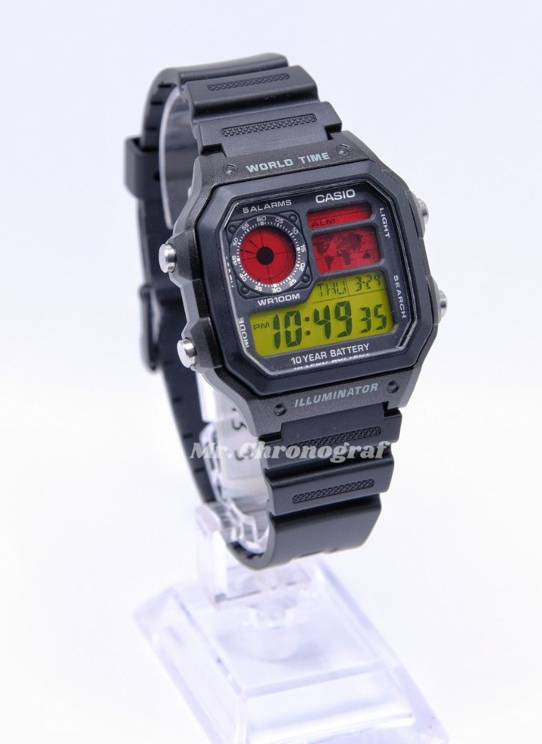 Casio AE-1200 COLOR MOD (Category: Men's Watches) located in Manila. Submitted by rafael_lesaguis (Listing ID 1361161537, Image 2). Description: CASIO AE-1200 COLOR MOD (Other case, strap and color combinations also available for pre-order. Please message my page Mr.Chronograf for more details) Downpayment of 1k to proceed with order. 2-3 days to complete. ORIGINAL MONEY BACK GUARANTEE IF PROVEN FAKE 1-YEAR WARRANTY BRANDNEW 10/10 Condition Color