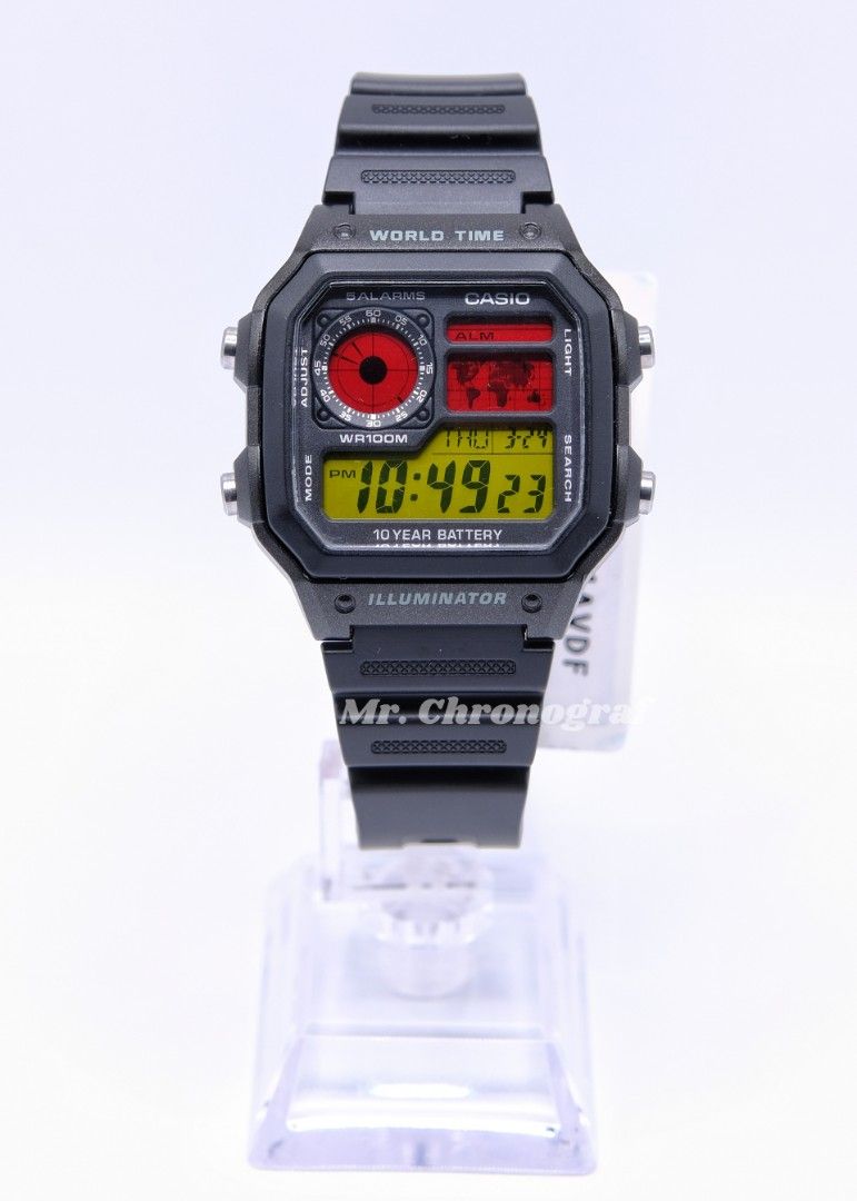 Casio AE-1200 COLOR MOD (Category: Men's Watches) located in Manila. Submitted by rafael_lesaguis (Listing ID 1361161537, Image 1). Description: CASIO AE-1200 COLOR MOD (Other case, strap and color combinations also available for pre-order. Please message my page Mr.Chronograf for more details) Downpayment of 1k to proceed with order. 2-3 days to complete. ORIGINAL MONEY BACK GUARANTEE IF PROVEN FAKE 1-YEAR WARRANTY BRANDNEW 10/10 Condition Color