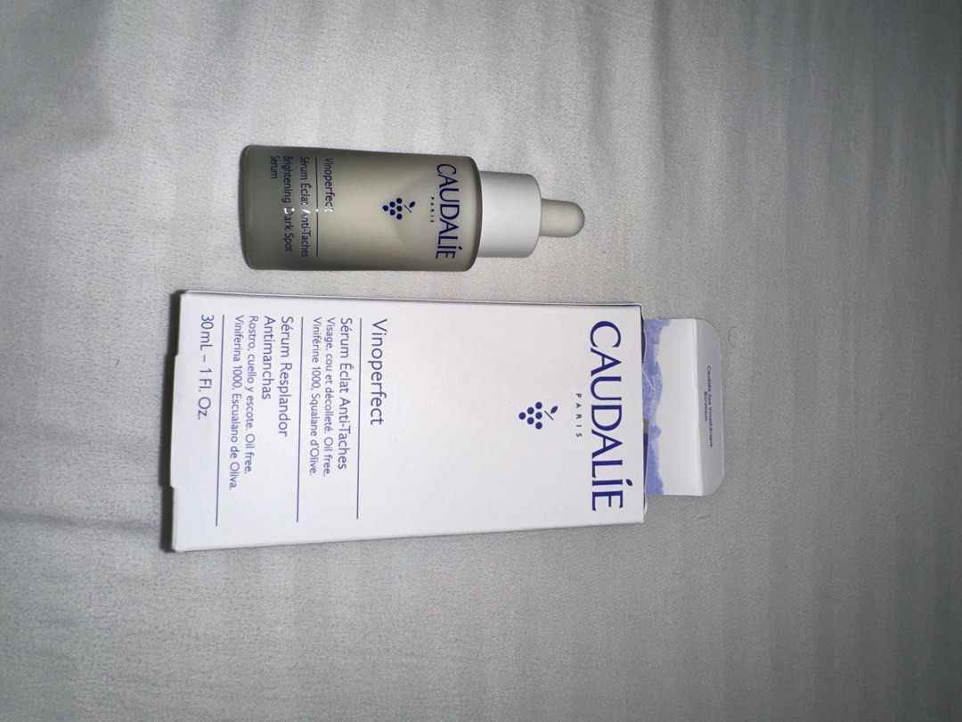 Caudalie Vinoperfect Serum (Category: Face Care) located in Santa Rosa. Submitted by decluttering_. (Listing ID 1361144958, Image 2). Description: Authentic Caudalie from Sephora! - unopened never used, brand new - super effective i finished 2 bottles already Rfs: stopped using skincare Price is negotiable - original price is 4200 and its hard to find authentic Caudalie in the ph MOD: Lalamove/Jnt MOP: Gcash .