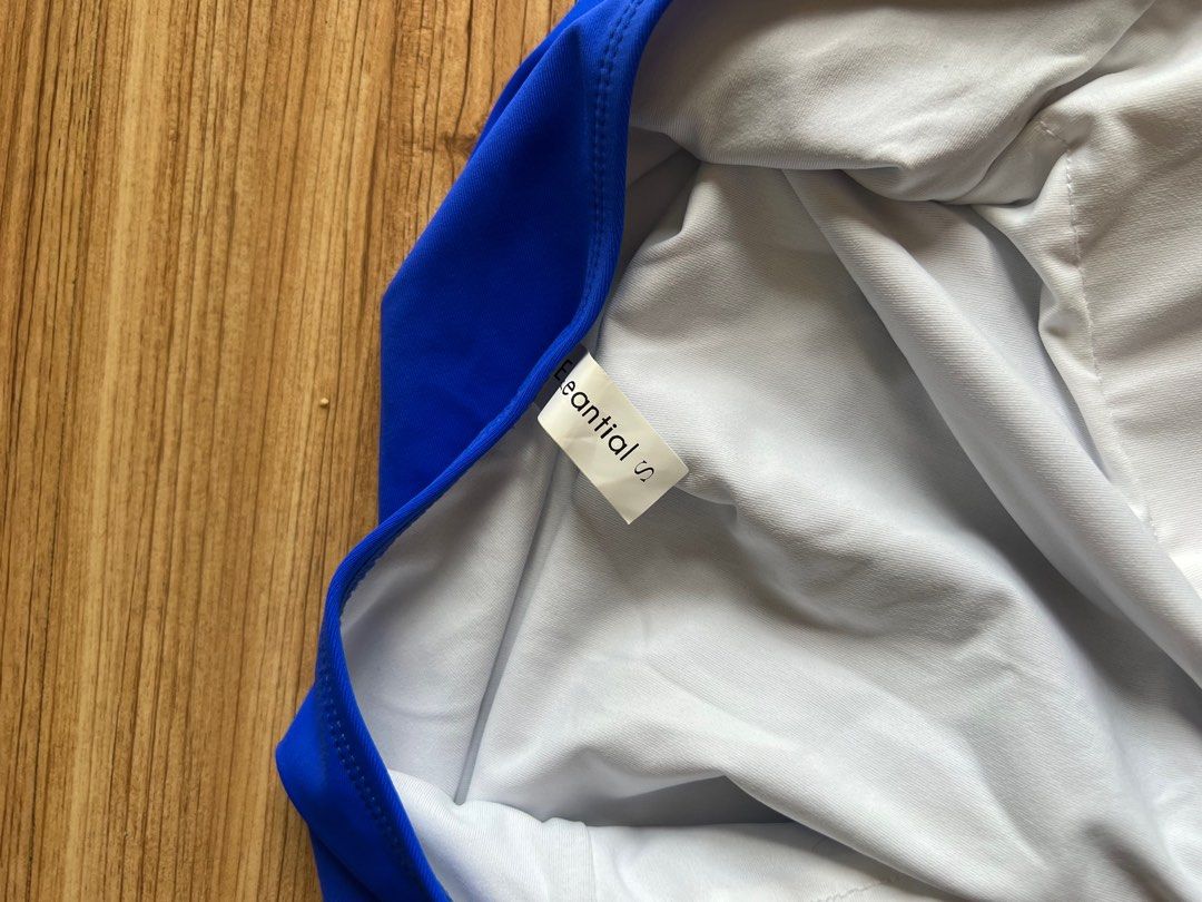 Esseantial royal blue swimsuit (Category: Bikinis & Swimsuits) located in Mandaluyong City. Submitted by bythebean (Listing ID 1361097428, Image 2). Description: Never used. Super pretty! Just really need to declutter 🥲.