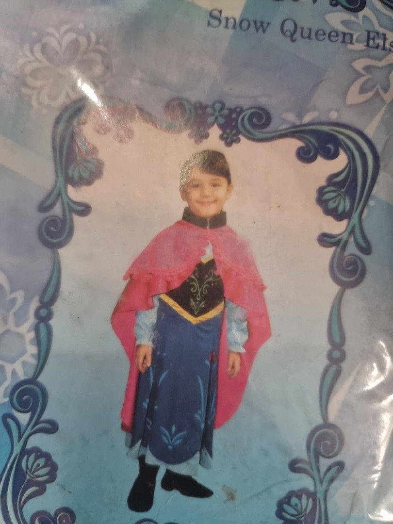 Frozen Costume Complete Set (Category: Babies & Kids Fashion) located in Makati City. Submitted by PeppermintPanda (Listing ID 1361123510, Image 2). Description: Anna Frozen in Summer Costume with wig.