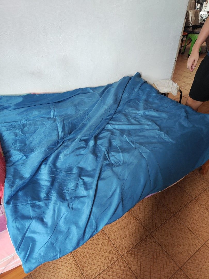 Handmade Patchwork Blanket (Category: Handmade Craft) located in Singapore. Submitted by devilegna0704 (Listing ID 1296239287, Image 3). Description: Handmade by grandma using a traditional sewing machine. Size as shown in photos (approx 155cm x 130cm) Blanket 1: pic 1 - 3 Blanket 2: pic 4-6 Blanket 3: pic 7-9.