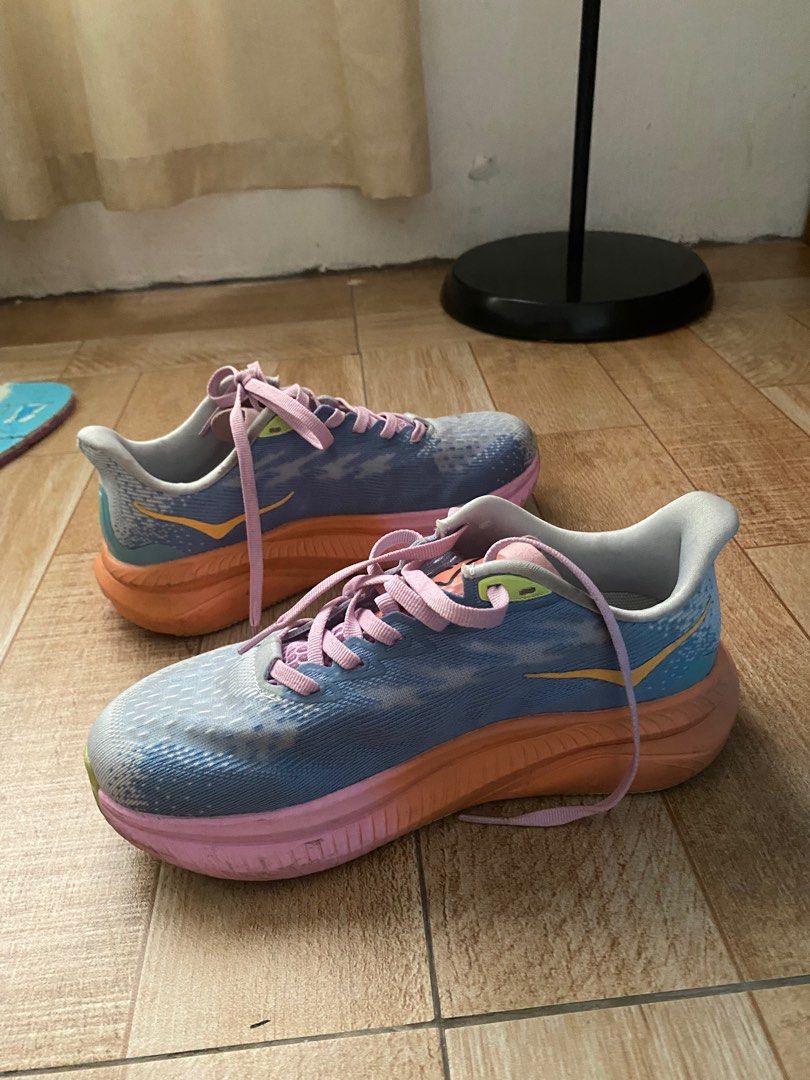 Hoka Mach 6 (Category: Sneakers) located in Naga. Submitted by empr_ (Listing ID 1361094837, Image 3). Description: SALE! SALE! SALE! Hoka Mach 6 for Women. Excellent used condition. Perfect for running. Super lightweight and highly cushioned. By far the best running shoes l’ve ever tried..