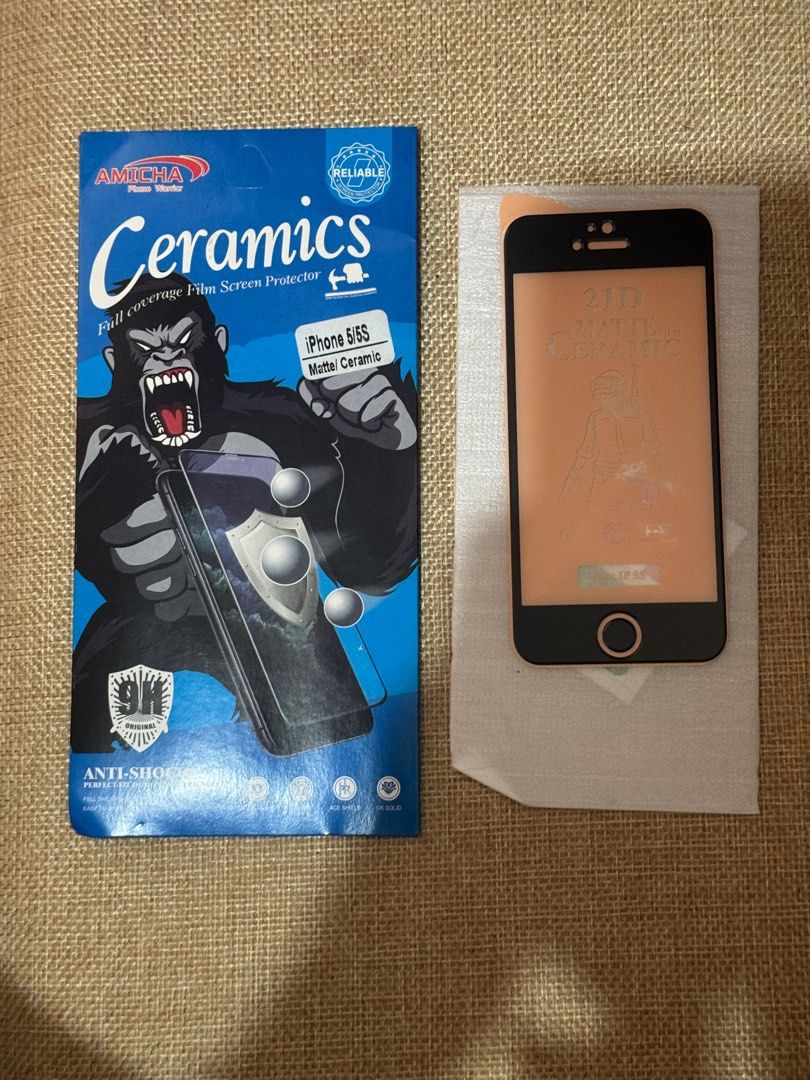 Iphone 5/5s Ceramic Screen Protector (Category: Other Mobile & Gadget Accessories) located in Manila. Submitted by ideclutteranything (Listing ID 1361086698, Image 2). Description: Bnew Ceramic Screen Protector For Iphone 5/5s.