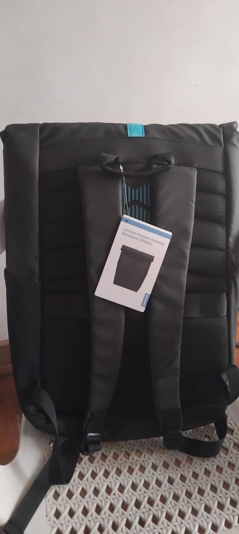 Lenovo Modern Gaming Backpack (Category: Backpacks) located in Quezon City. Submitted by 51ronin (Listing ID 1361124104, Image 1). Description: Lenovo Modern Gaming Backpack - Cash on Pickup Only Key Details: Designed with the environment in mind Each bag recycles three 500 ml plastic bottles Coated exterior and top-roll for superior weather resistance Easy-access zip pockets keep essentials organised Ventilated back padding & padded shoulder str