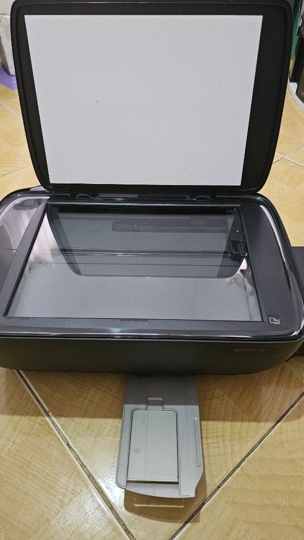 Printer For Sale (Category: Printers, Scanners & Copiers) located in Quezon City. Submitted by ayarick11 (Listing ID 1361192914, Image 2). Description: Printer for Sale HP Deskjet GT 5820 Can print via WiFi connection Nakakaprint siya pero ibang kulay ang lumalabas pag colored, pag black and white walang lumalabas Need ipacheck sa technician Scanner, copy still working pero yung printing lang talaga may issue Negotiable!.