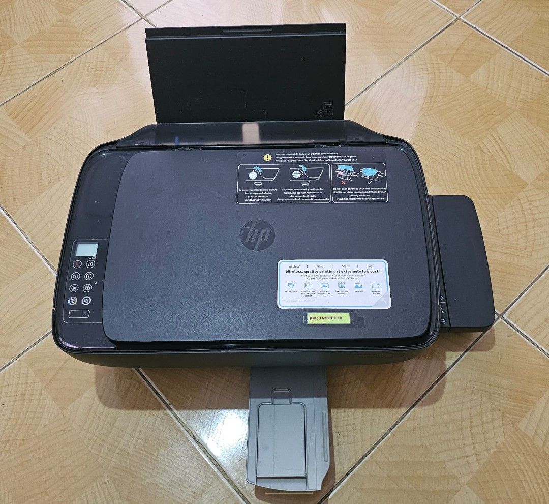 Printer For Sale (Category: Printers, Scanners & Copiers) located in Quezon City. Submitted by ayarick11 (Listing ID 1361192914, Image 1). Description: Printer for Sale HP Deskjet GT 5820 Can print via WiFi connection Nakakaprint siya pero ibang kulay ang lumalabas pag colored, pag black and white walang lumalabas Need ipacheck sa technician Scanner, copy still working pero yung printing lang talaga may issue Negotiable!.