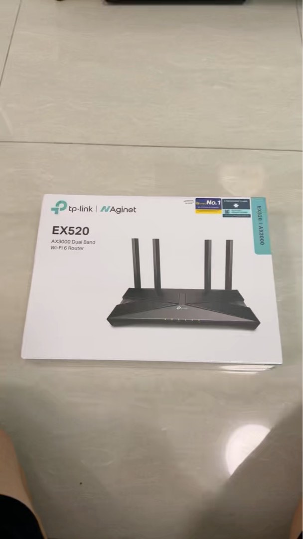 TP-Link EX520 AX3000 Dual Band Wi-Fi 6 Router, Computers & Tech, Parts ...