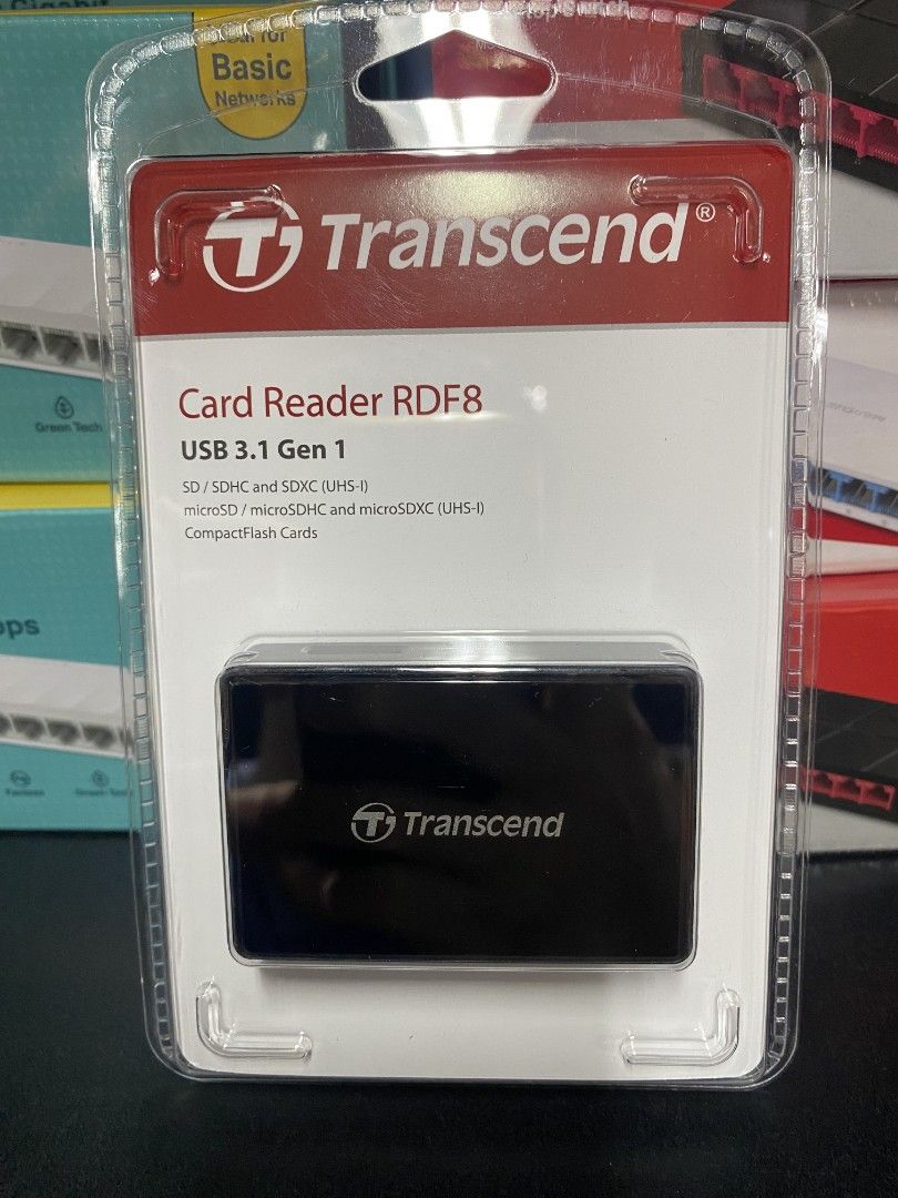 Transcend RDF8 SD/microSD/ CF Card Reader USB 3.1 TS-RDF8K2 (Category: Memory & SD Cards) located in Pasig City. Submitted by techubstoreandaccessories (Listing ID 1361100984, Image 1). Description: Transcend RDF8 SD/microSD/ CF Card Reader USB 3.1 TS-RDF8K2 Ready for Pick Up / Delivery ‼️ 📌 DETAILS: ✅Actual Picture Posted. ✅BRAND NEW & ORIGINAL. ✅7 Days Replacement for Factory Defects and 1year Warranty. (Terms and conditions apply) -----------