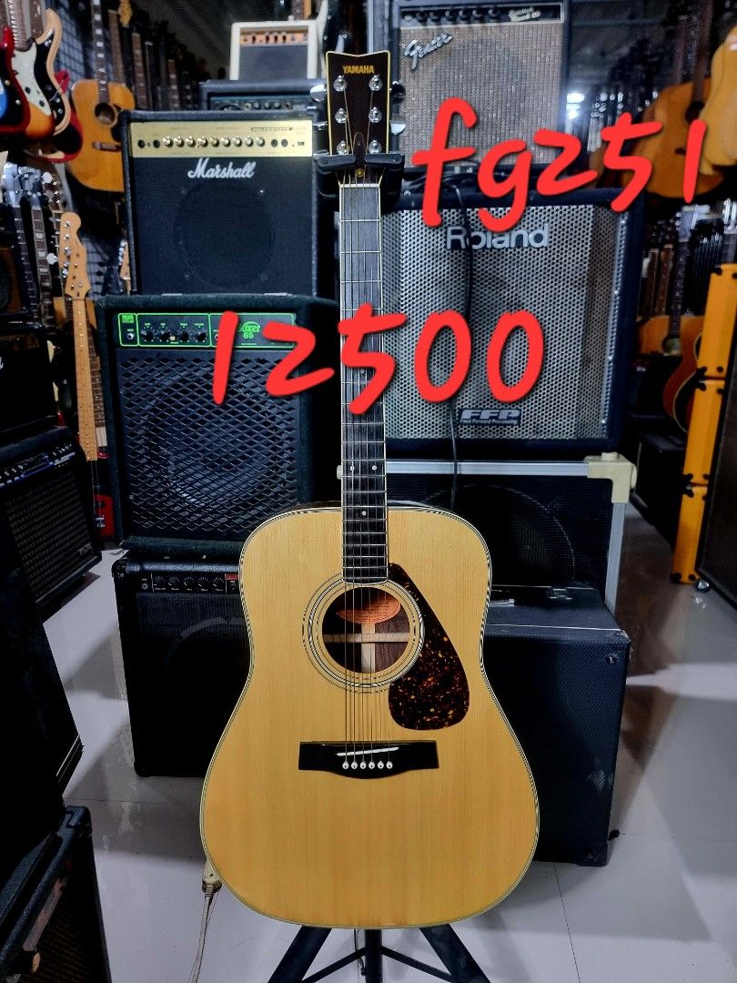 Yamaha acoustic guitar (Category: Musical Instruments) located in Binan City. Submitted by jamrock.music (Listing ID 1361140958, Image 1). Description: "JAMROCK MUSIC STORE" JAPAN MUSICAL INSTRUMENTS location📍ST FRANCIS 7 SAN ANTONIO BIÑAN LAGUNA 📌pin@waze/googlemap JAMROCK Music store st paul project 4 biñan laguna the shop is closed by appointment for pick up only.please let us know if you are coming..