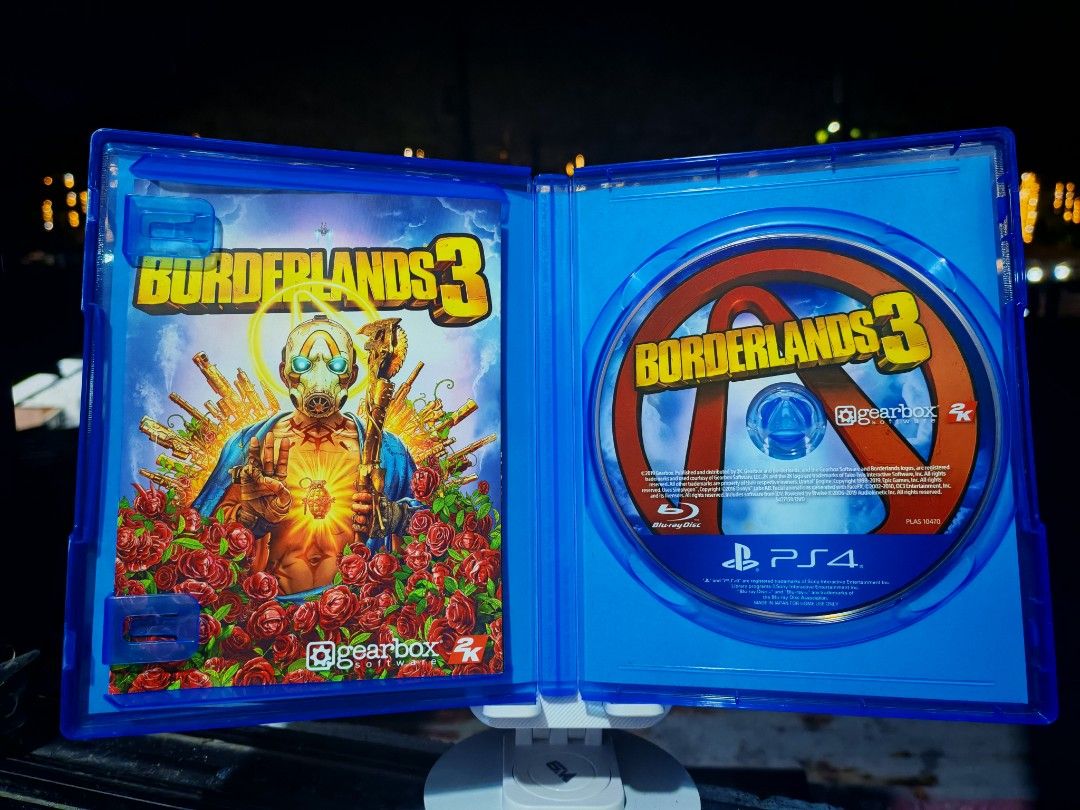 BORDERLANDS 3 PS4 (Category: PlayStation) located in Santa Rosa. Submitted by tristanmunoz (Listing ID 1361347223, Image 3). Description: For sale or trade Php750 If trade strictly in my place Borderlands 3 by 2K with manual R3 Rfs: Decluttering Can do video call Lalamove SDD c/o buyer (Gcash or COD payment) Meetup/Pickup: Sta. Rosa Dita Rotonda, Jollibee Golden City, 711 Balibago, Cabuyao Bayan or Biñan area every weekends.