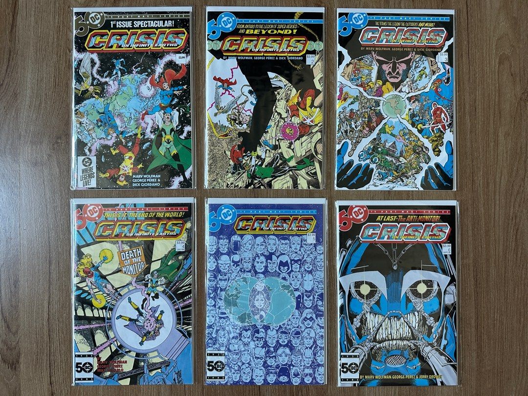 DC Comics Crisis on Infinite Earths 1-12 Facsimile (Category: Comics & Manga) located in Makati City. Submitted by thecluttermachine (Listing ID 1361201918, Image 2). Description: .