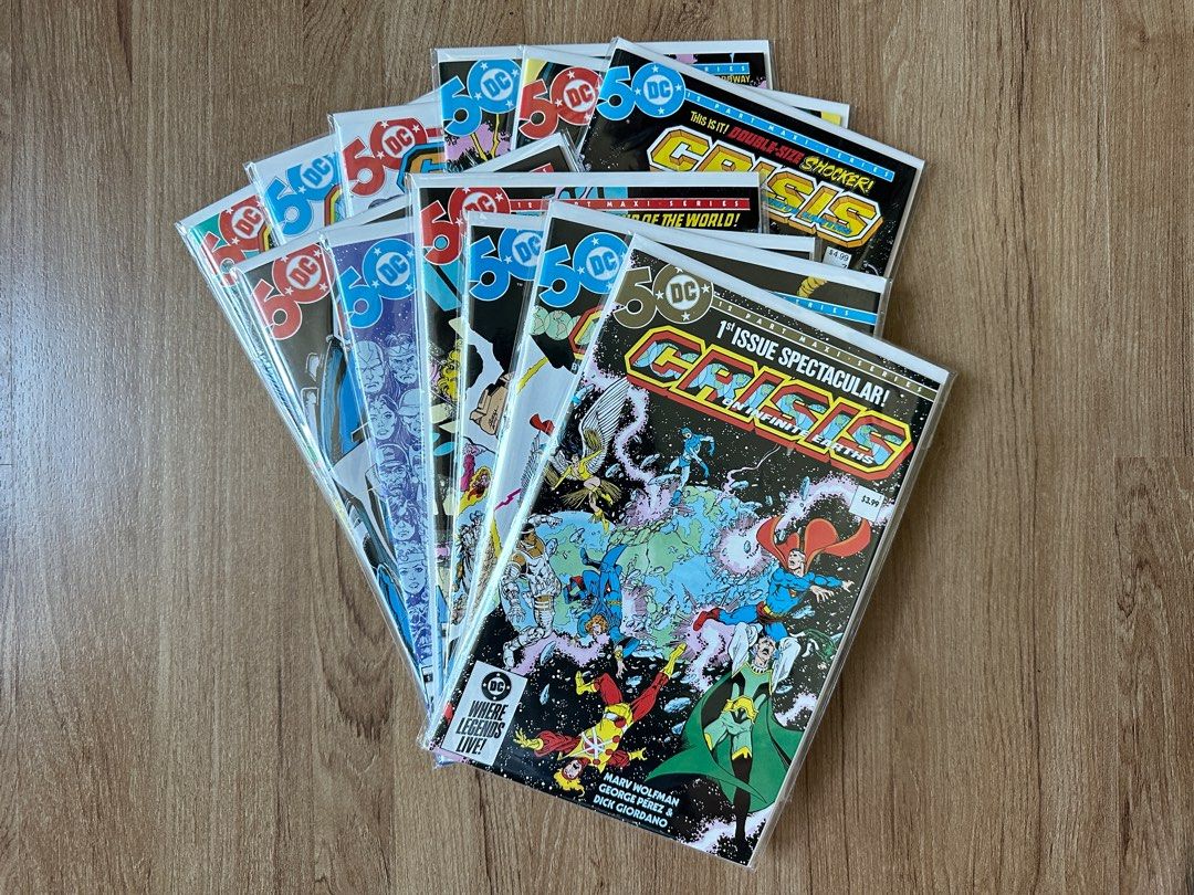 DC Comics Crisis on Infinite Earths 1-12 Facsimile (Category: Comics & Manga) located in Makati City. Submitted by thecluttermachine (Listing ID 1361201918, Image 1). Description: .