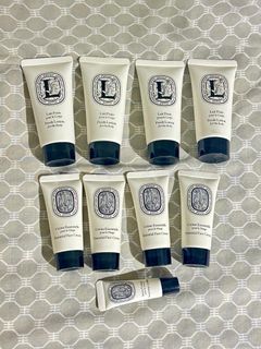 All for 500 pesos only -Diptyque lotion and face cream