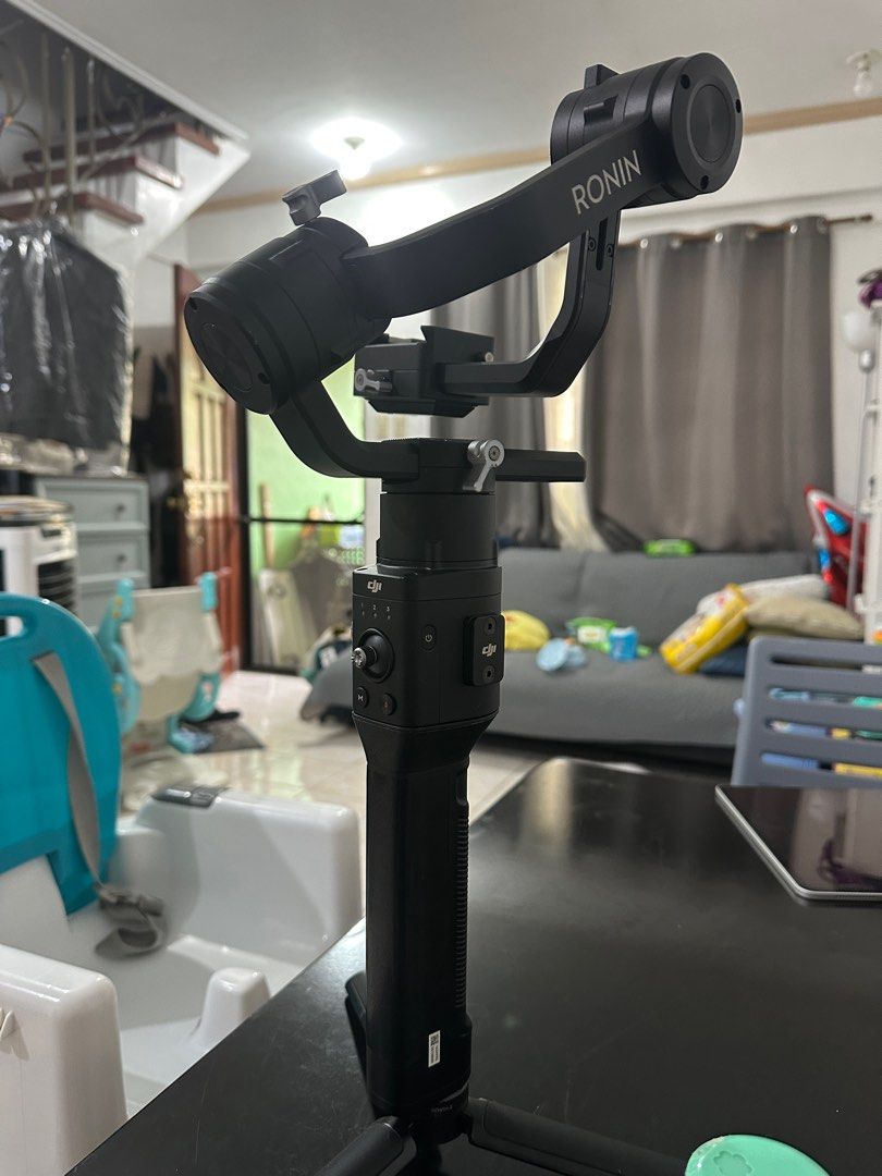 DJI Ronin-S Gimbal Stabilizer (Category: Video Cameras) located in Pasig City. Submitted by aji.aji (Listing ID 1361349575, Image 3). Description: DJI Ronin-S Accessories Carrying case Freebie: PGYTech + Ulanzi handle Used but well taken care of. Pick-up in Manggahan, Pasig GrabExpress/Lalamove c/o buyer .