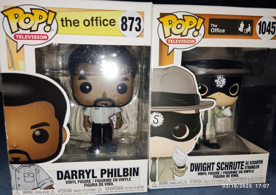 Funko Dwight the Office Funko Pop (Category: Designer & Blind Box Toys) located in Manila. Submitted by sha_funkopops (Listing ID 1361251738, Image 1). Description: 599 Daryl philbins sold po preloved 2nd hand condition: 8/10 ships from Taguig at your courier of preference Grab or Lalamove Thank you and God bless!.
