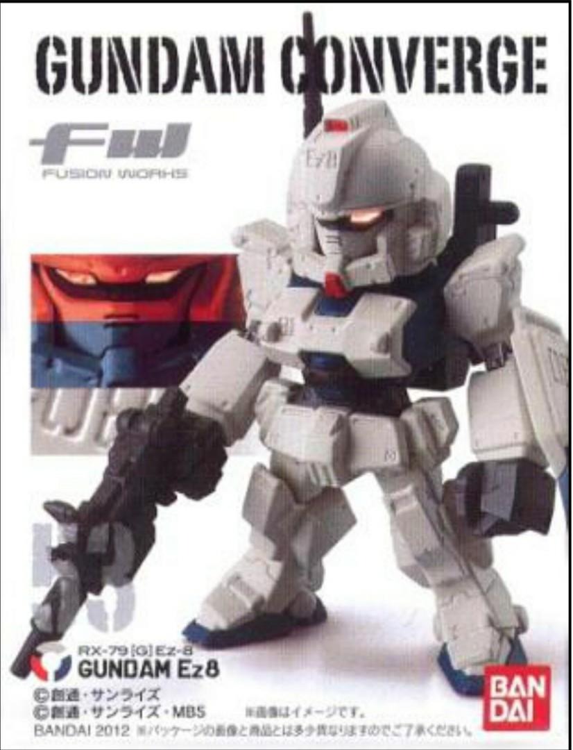 FW GUNDAM CONVERGE #9 53 高達Ez-8 EZ8 08小隊, 興趣及遊戲, 玩具 & 遊戲類 - Carousell