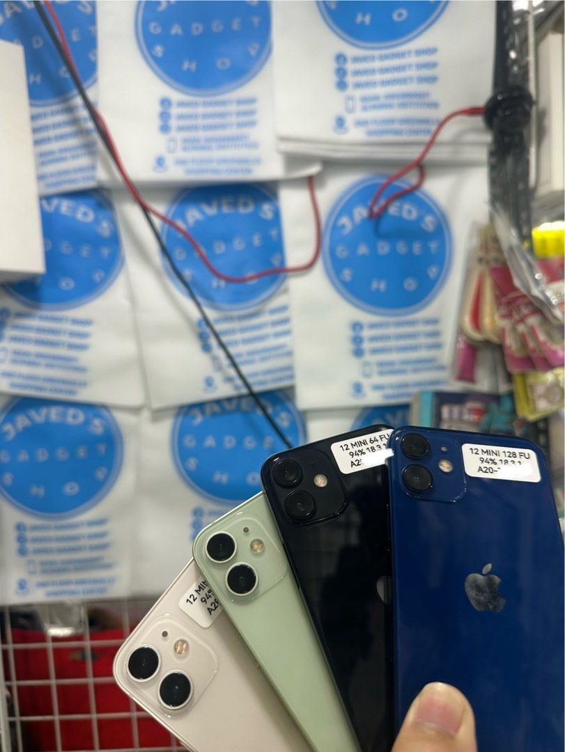 Iphone 12 Mini 128gb Good Batt FU (Category: iPhone 12 Series) located in San Juan City. Submitted by javedsgadgetshop (Listing ID 1361310035, Image 3). Description: INSTALLMENT OPTIONS : SPAY LATER / GGIVES / CREDIT CARD! WE BUY AND SELL SO PWEDE MAGBINTA OR SWAP ! Quick Specs : Iphone 12mini •128gb •NTC Variant •Good batt health •Factory Unlock •96% Smoothness •No hidden issue | No Repaired •100% Authentic | Not Refurbished •w/ OEM Charger & st