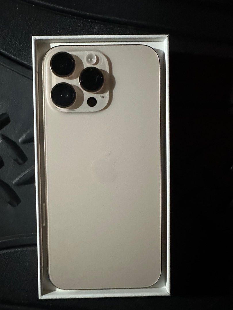 Iphone 16 pro max rose gold smart lock 256 gb (Category: iPhone 16 Series) located in Paranaque City. Submitted by brucegaleon (Listing ID 1361296659, Image 3). Description: Selling iphone pro max 256gb rose gold smart lock brand new selling for 80k .