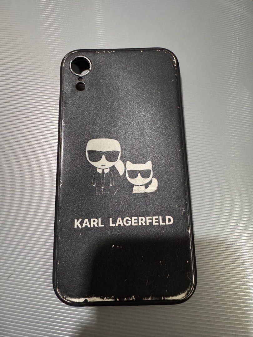 iPhone XR case Karl Lagerfeld Black (Category: Cases & Sleeves) located in Quezon City. Submitted by mkstudio88 (Listing ID 1361323279, Image 1). Description: .