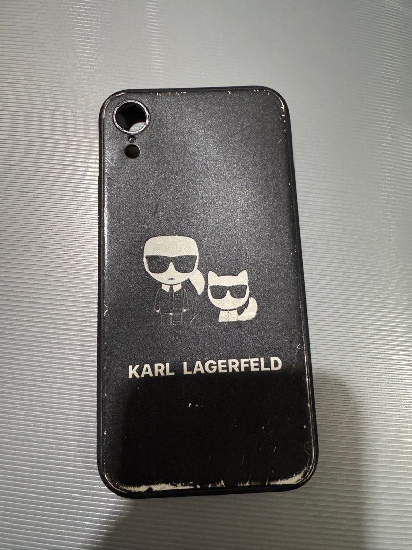 iPhone XR case Karl Lagerfeld Black (Category: Cases & Sleeves) located in Quezon City. Submitted by mkstudio88 (Listing ID 1361323279, Image 2). Description: .