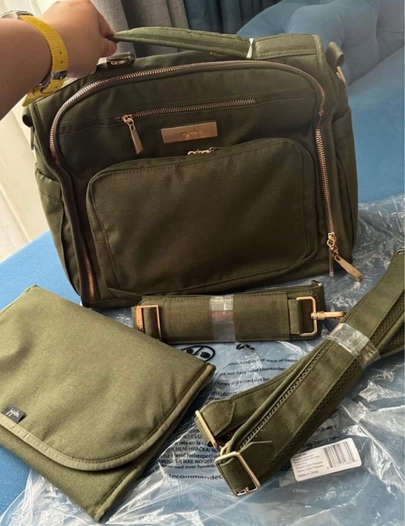 Jujube BFF Olive Green (Category: Other Babies Going Out Needs) located in Santa Rosa. Submitted by miqboutique (Listing ID 1361293469, Image 2). Description: Jujube BFF Olive Green ₱4,899 only •Ready to ship •Guaranteed Original •Open for layaway Fb page: Miq's Boutique.