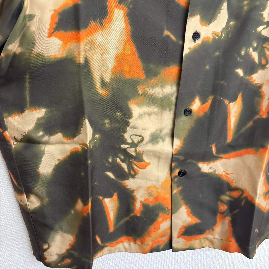 「新商品」に関するプレスリリース OVER ALL AMIRI 全新尺寸L CAMO 純絲綢半袖花襯衫 SHIRT CAMP トップス