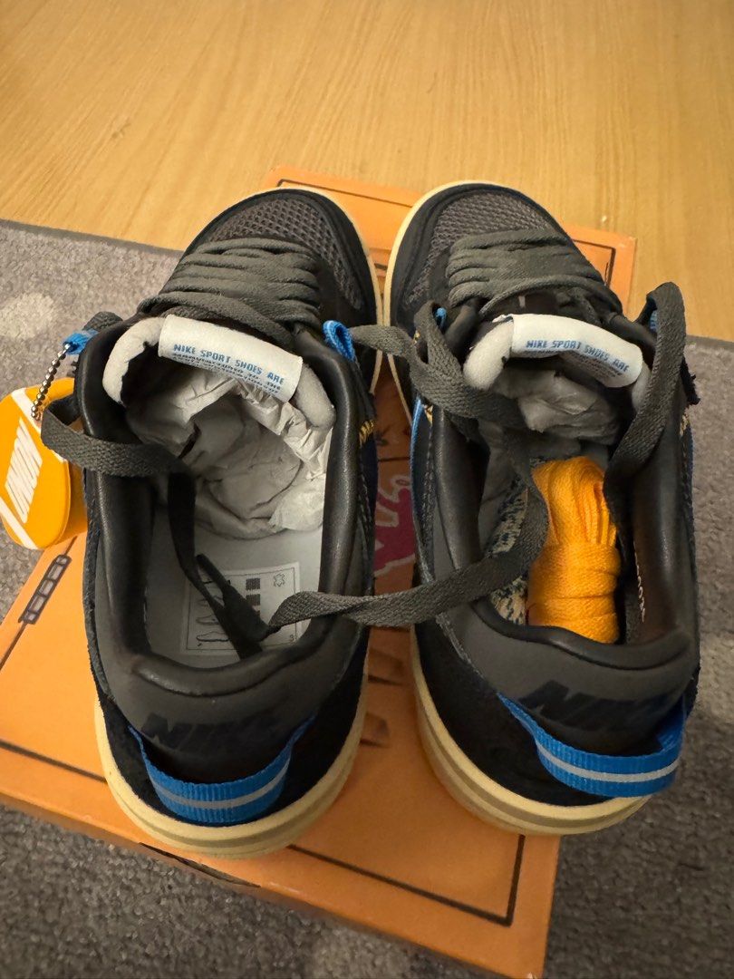 Nike Union LA x Field General Black (Category: Sneakers) located in Makati City. Submitted by spck31 (Listing ID 1361335052, Image 2). Description: WTS: Nike collab with Union LA x Field General in Black colorway Size US 7.5 Mens (can fit Size 8 due to wide toe box) Brand new, never fitted Bought from GOAT RFS: Offloading collection GCash/Bank Transfer only No provincial transactions for now.