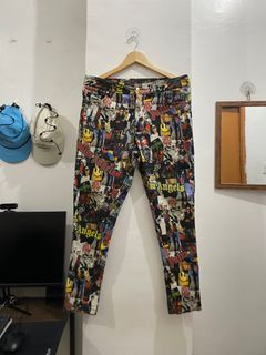 PALM ANGELS GRAPHIC DESIGN PANTS