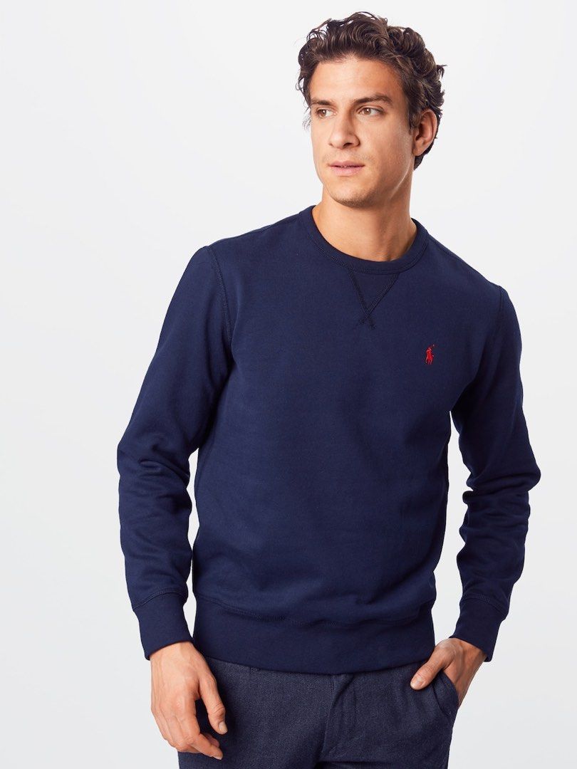 POLO RALPH LAUREN SWEATSHIRT PULLOVER (Category: Coats, Jackets and Outerwear) located in Manila. Submitted by trendy_j (Listing ID 1361238171, Image 1). Description: PLEASE READ!!! GUYS PM NIYO KO SA IG @streetkings_PH Nababasa ko Dm niyo guys hindi ko kayo ma rereplyan dito dahil may pa quota limit na si Carousell 😅 POLO RALPH LAUREN PULLOVER 'navy blue' - Condition: 9.8/10 excellent condition ❤️ Color rate: 9.8/10 Issue: no issue Best fit to 