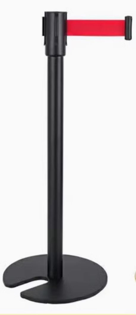 Retractable Queue Pole Stand Stainless Steel Crowd Control Barrier ...
