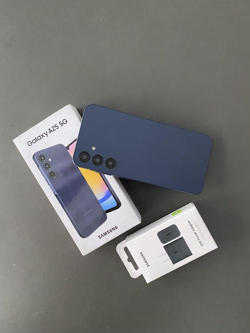 Samsung A25 5G (Category: Samsung) located in Manila. Submitted by fshyprsnl41112 (Listing ID 1361205065, Image 1). Description: 16,500 Pesos Samsung A25 5g 8ram 256 Storage Pwede sa maarte Nasa picture na po info salamat pooo🫶.