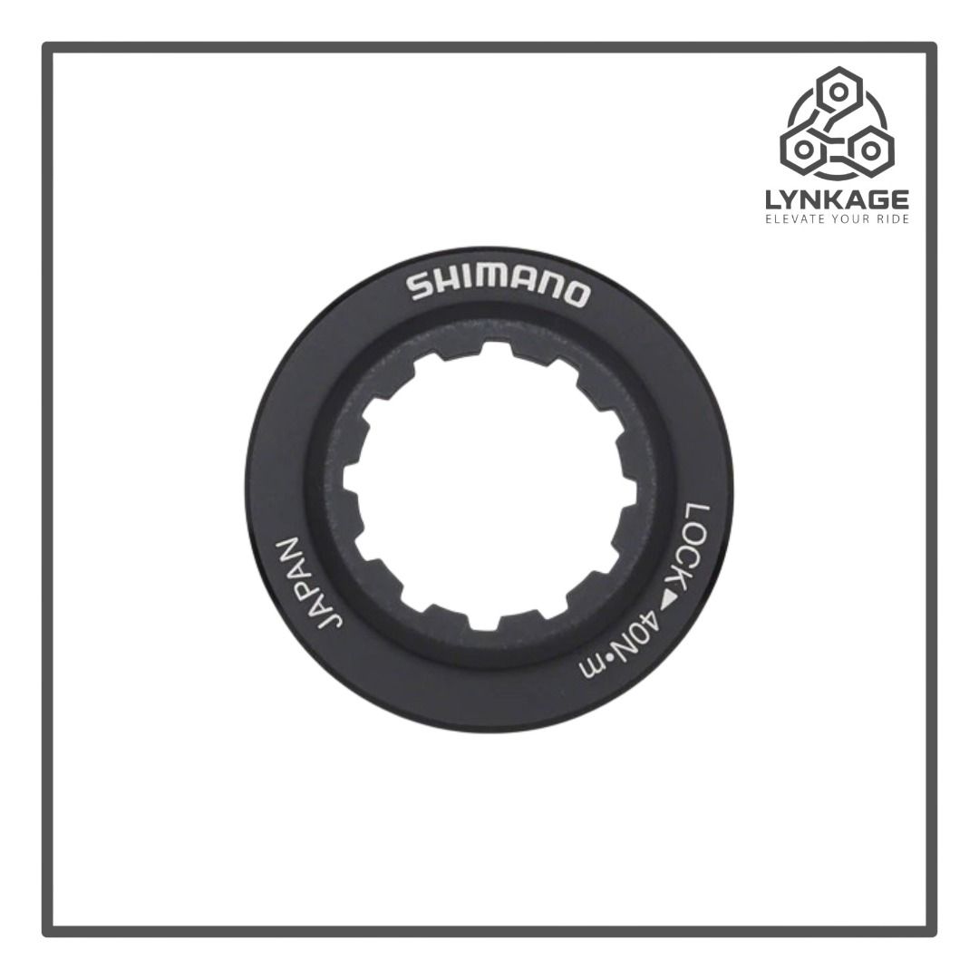 Shimano — Shimano Lock Ring & Washer SM-RT81 — accessories
