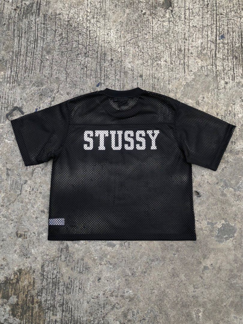 Stussy Mesh Team Jersey 80 (Black) (Category: Tshirts & Polo Shirts ) located in Caloocan City. Submitted by sneaky2k (Listing ID 1350004669, Image 1). Description: Stussy Mesh Team Jersey 80 (Black) 23x25 Excellent Condition Authentic Php 3,480 + SF (Repriced from Php 4,980) Rush! RFS: Hospital Bills Metro Manila location. Via J&T or Lalamove for same day delivery. DM me for more deets and pics!.