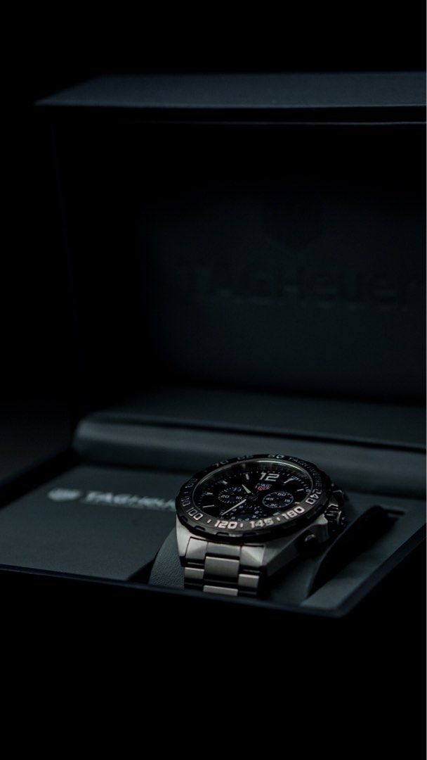 Tag Heuer Formula 1 Chronograph (Category: Luxury Watches) located in Manila. Submitted by dailytwelve (Listing ID 1361335073, Image 3). Description: Tag Heuer Formula 1 Chronograph Ref. No. CAZ1010.BA0842 Inclusions: Double Box, Manual, Extra Links Retails for: 141,000 PHP Selling for: 44,000 PHP Open for swap/trade higher or lower value.