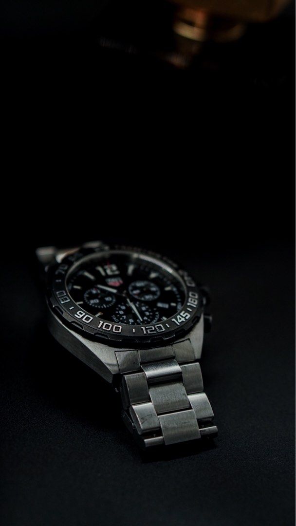 Tag Heuer Formula 1 Chronograph (Category: Luxury Watches) located in Manila. Submitted by dailytwelve (Listing ID 1361335073, Image 2). Description: Tag Heuer Formula 1 Chronograph Ref. No. CAZ1010.BA0842 Inclusions: Double Box, Manual, Extra Links Retails for: 141,000 PHP Selling for: 44,000 PHP Open for swap/trade higher or lower value.