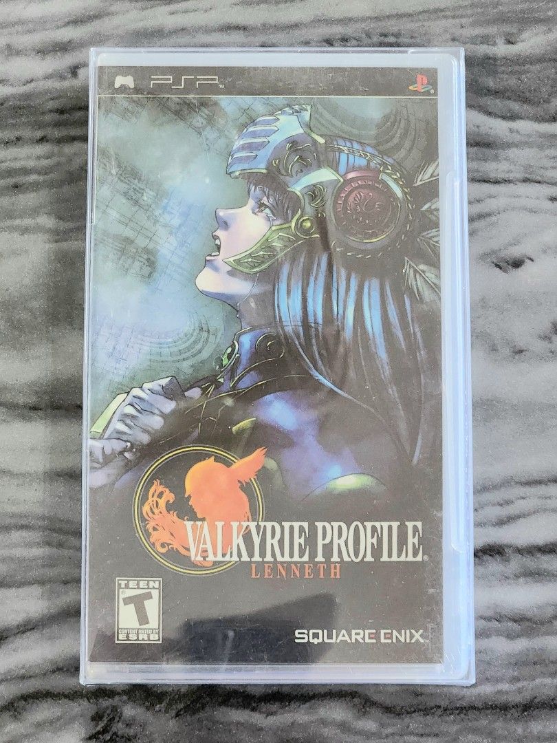 Valkyrie Profile Lenneth (Complete) Authentic for PSP Playstation Portable (Category: PlayStation) located in Mandaluyong City. Submitted by chan.ningtatum (Listing ID 1361342859, Image 1). Description: For Sale! Valkyrie Profile Lenneth Includes Game, Case, Manual Good Working Condition. Tested Working. Checkouts via Shope e and Laz ada Available Shipping: Lalamove, Grab, Toktok. Meet ups: Mandaluyong and San Juan City..