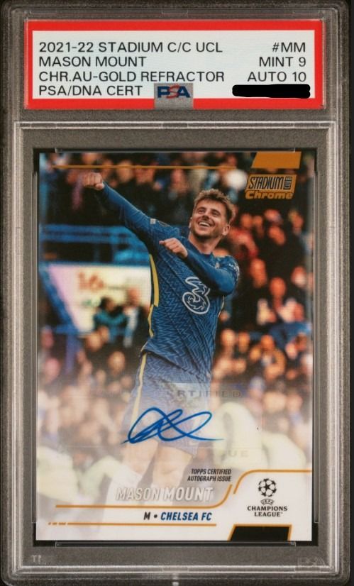 Topps Stadium ほどける Club Mason Mount auto /25