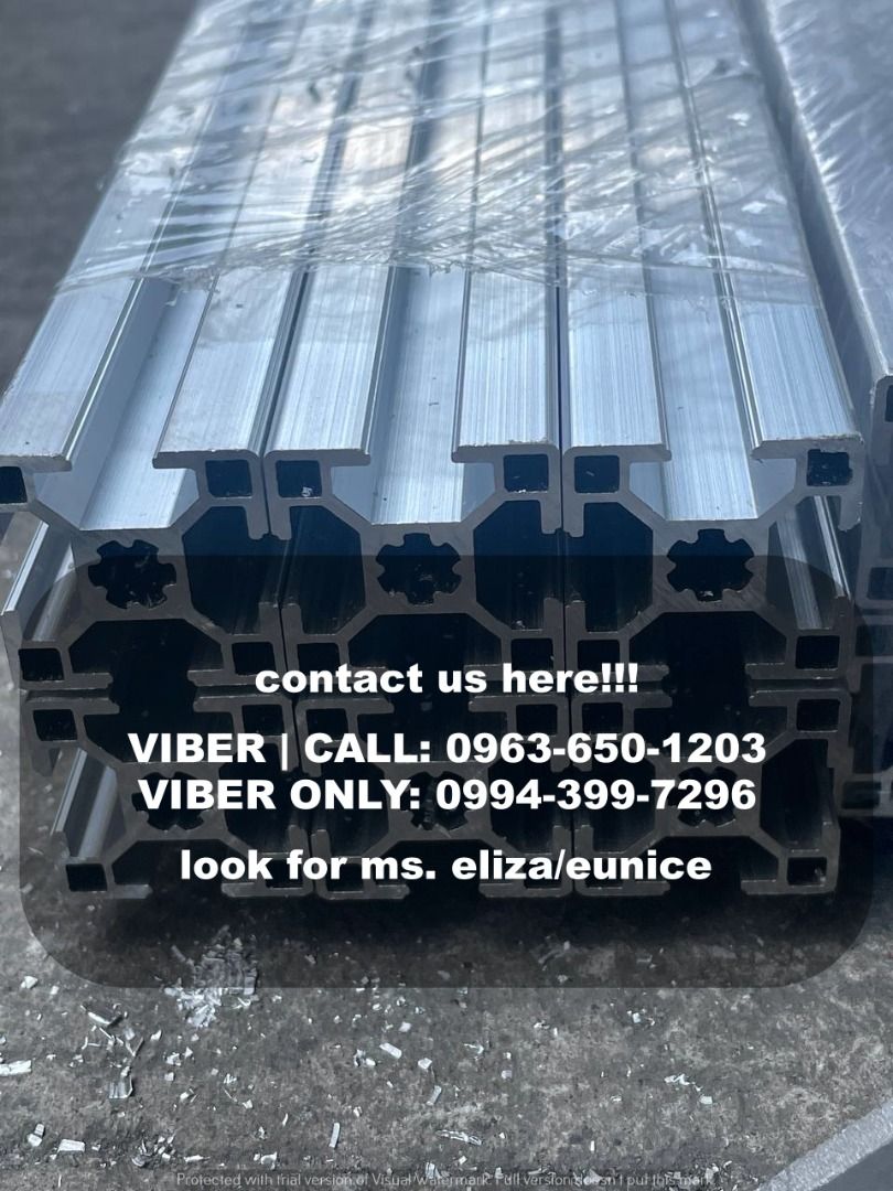 aluminum profile (Category: Other Home Furniture) located in Manila. Submitted by ramoseliza33488 (Listing ID 1356335070, Image 2). Description: " TAKEZO INDUSTRIAL SUPPLY" aluminum profile For inquiries and formal quotations, kindly call or message: 𝐂𝐨𝐧𝐭𝐚𝐜𝐭 𝐮𝐬 𝐡𝐞𝐫𝐞: Ms. Eliza Marie LOCATION 📍Manila Branch 📍Cavite Branch.