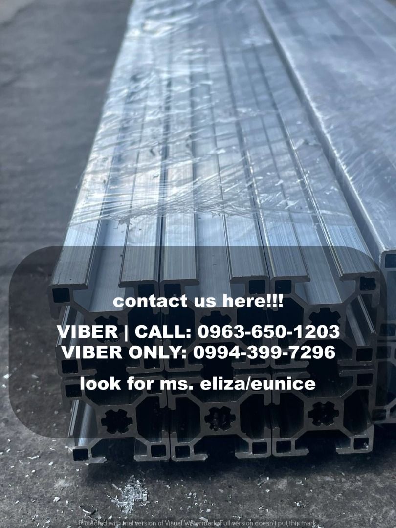 aluminum profile (Category: Other Home Furniture) located in Manila. Submitted by ramoseliza33488 (Listing ID 1356335070, Image 3). Description: " TAKEZO INDUSTRIAL SUPPLY" aluminum profile For inquiries and formal quotations, kindly call or message: 𝐂𝐨𝐧𝐭𝐚𝐜𝐭 𝐮𝐬 𝐡𝐞𝐫𝐞: Ms. Eliza Marie LOCATION 📍Manila Branch 📍Cavite Branch.