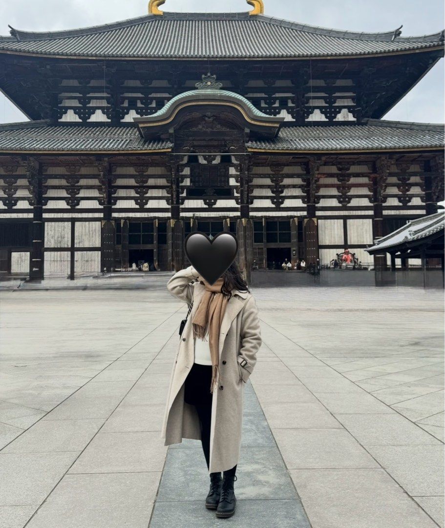 Ann Na Kim Double Breasted Long Wool Coat (Category: Coats, Jackets and Outerwear) located in Los Banos. Submitted by corneliathrift (Listing ID 1356425854, Image 2). Description: Bought it from IG shop Used once during Japan trip Super pretty in actual Fit for s-xlframe.