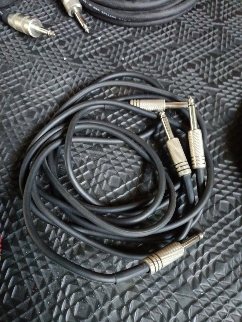 Audio Assorted Patch Cables by Mogami Monster Neutrik (Category: Portable Audio Accessories) located in Calasiao. Submitted by anthonypeter (Listing ID 1356414850, Image 2). Description: Assorted patch cables thick 1/4 inch mostly monster brand neutrik mogami call or text 950-068-9353.