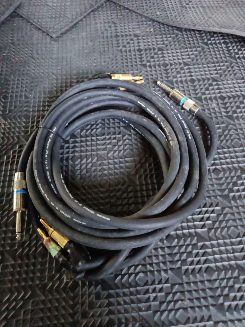 Audio Assorted Patch Cables by Mogami Monster Neutrik (Category: Portable Audio Accessories) located in Calasiao. Submitted by anthonypeter (Listing ID 1356414850, Image 3). Description: Assorted patch cables thick 1/4 inch mostly monster brand neutrik mogami call or text 950-068-9353.