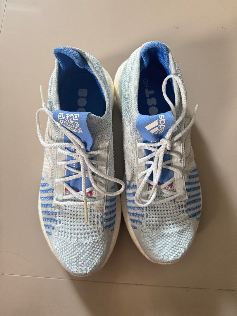 Authentic Adidas PulseBoost HD (Category: Sneakers) located in Davao. Submitted by eiynah (Listing ID 1356247422, Image 1). Description: Used Once lang, good as new.. Needs cleaning 🫧.