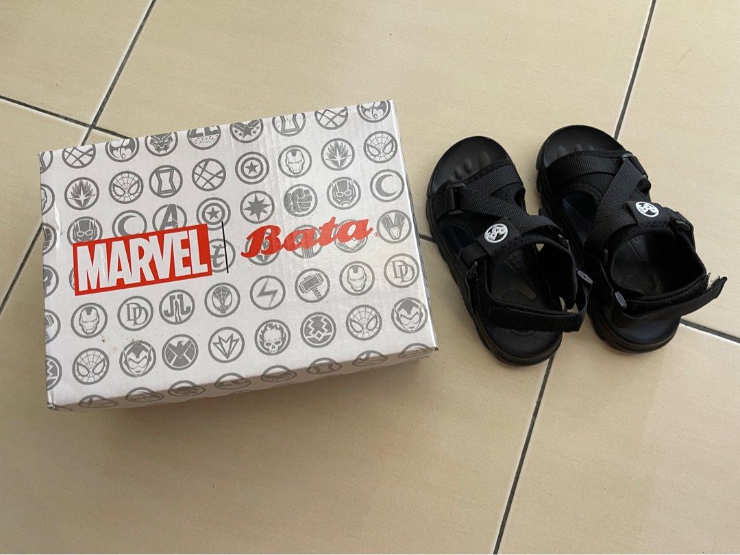 Bata Marvel (Category: Babies & Kids Fashion) located in Semenyih. Submitted by yokel (Listing ID 1356290083, Image 2). Description: New Size 26.